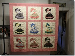 Kathy's Fancy Stitching News: Colonial Ladies Quilt; Charity Quilt